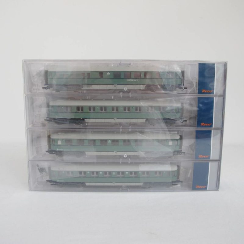 4-piece set: ‘Plan D’ passenger coach, NS