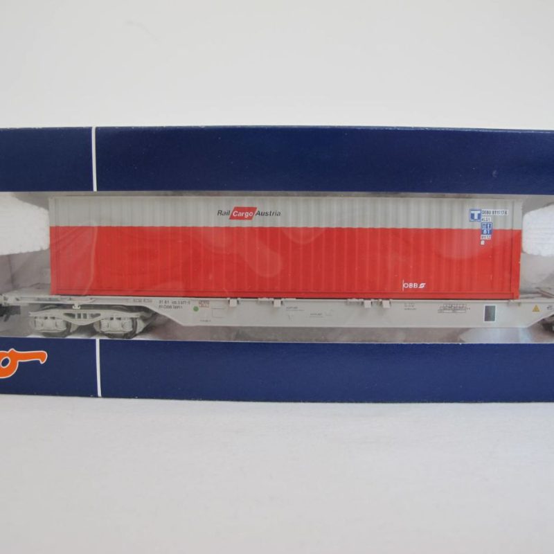 Double container carrier car “'RailCargo Austria”' - Image 3