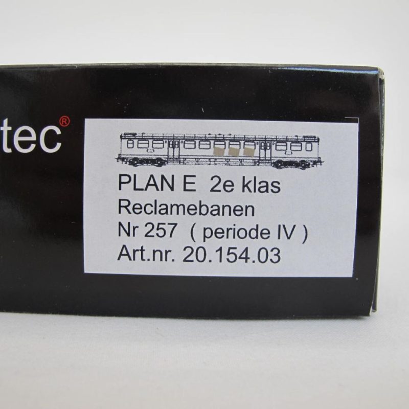 Coach NS Plan E, blue, with advertising stripes, 2nd class, 50 84 29 37 257-8 - Image 3