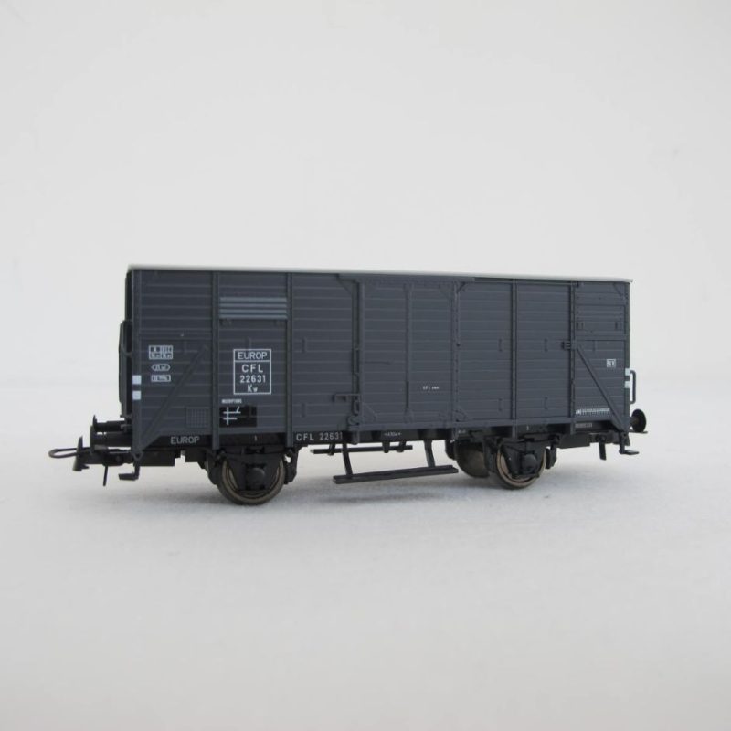 Covered goods wagon (ex G10) of the CFL - Image 9