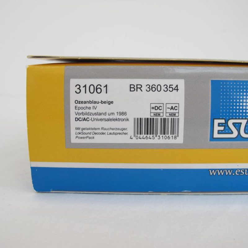 Diesel locomotive BR 360 DB digital Sound Smoke Telex - Image 10