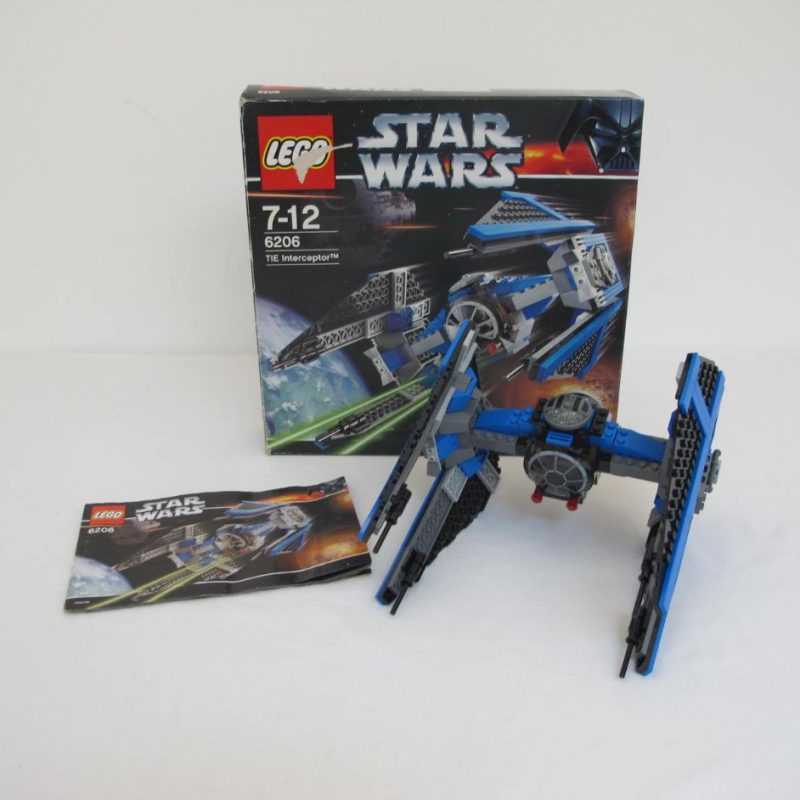 TIE Interceptor. Complete with instructions and box
