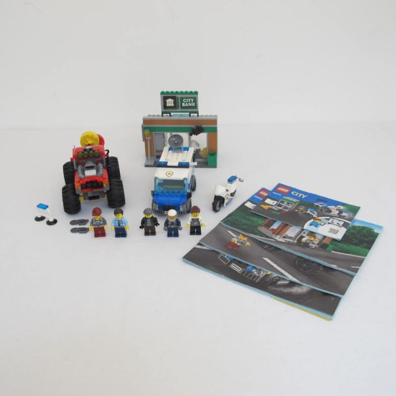 Police Monster Truck Heist. Complete with instructions, no box