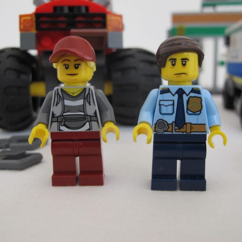 Police Monster Truck Heist. Complete with instructions, no box - Image 8