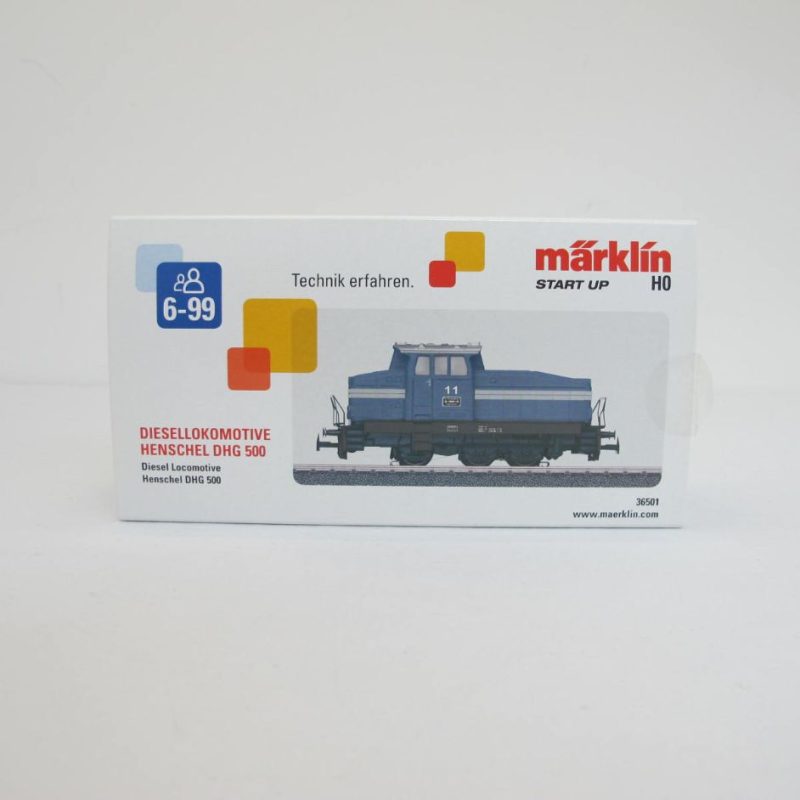 Diesel hydraulic locomotive DHG 500 blue - Image 7
