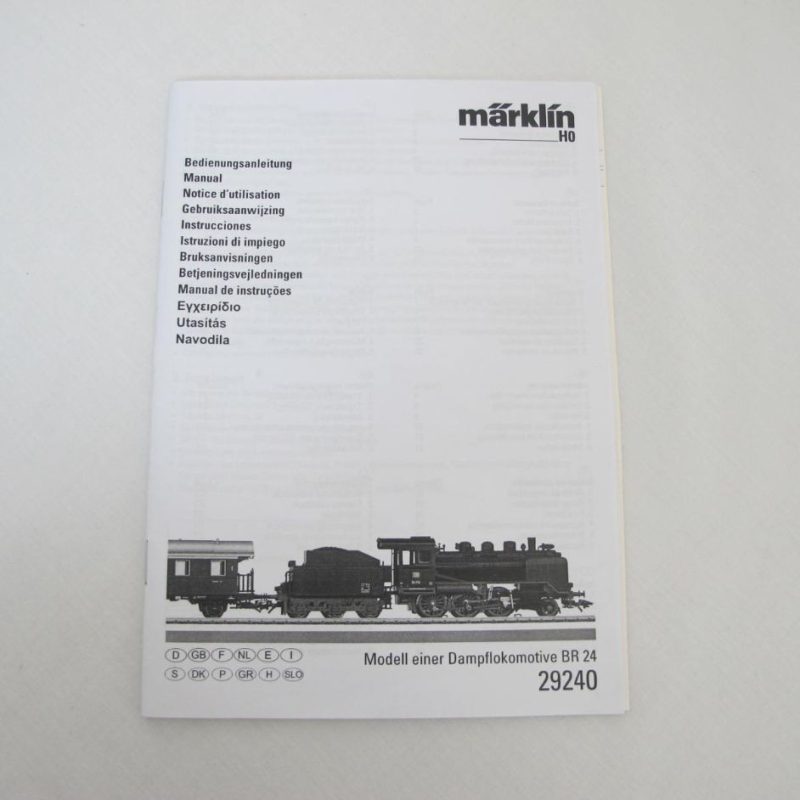 DB steam locomotive BR 24 from starter set 29240 - Image 3