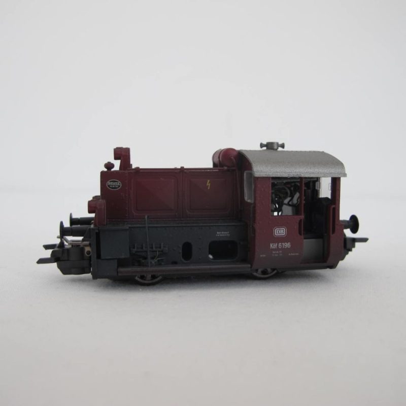Train set diesel locomotive Köf II with 2 loaded stake wagons of the DB in Ep.III | mfx + TELEX couplings - Image 12