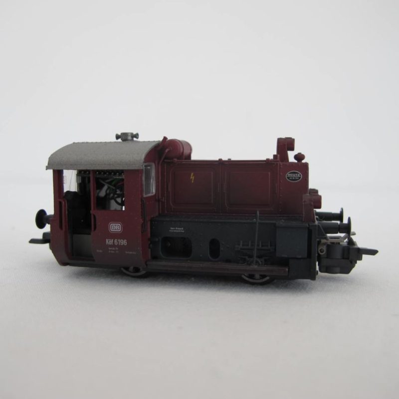 Train set diesel locomotive Köf II with 2 loaded stake wagons of the DB in Ep.III | mfx + TELEX couplings - Image 14