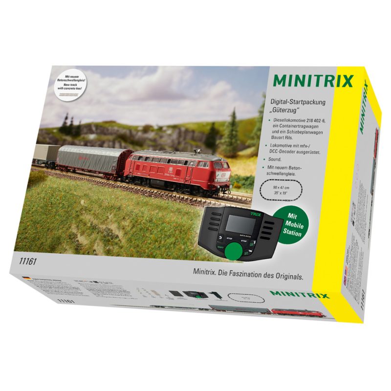 Minitrix T11161 "Freight Train" Digital Starter Set
