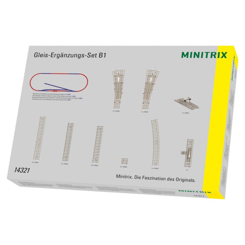 B1 Track Extension Set T14321