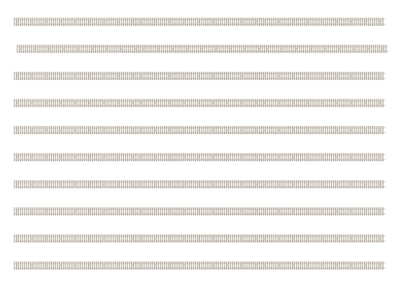 Minitrix Flex Track with Concrete Ties Length 730 mm / 28-3/4" (T14501)