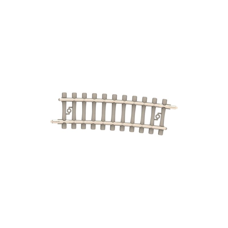Minitrix Curved Track with Concrete Ties Radius 362.6 mm / 14-1/8" (T14514)