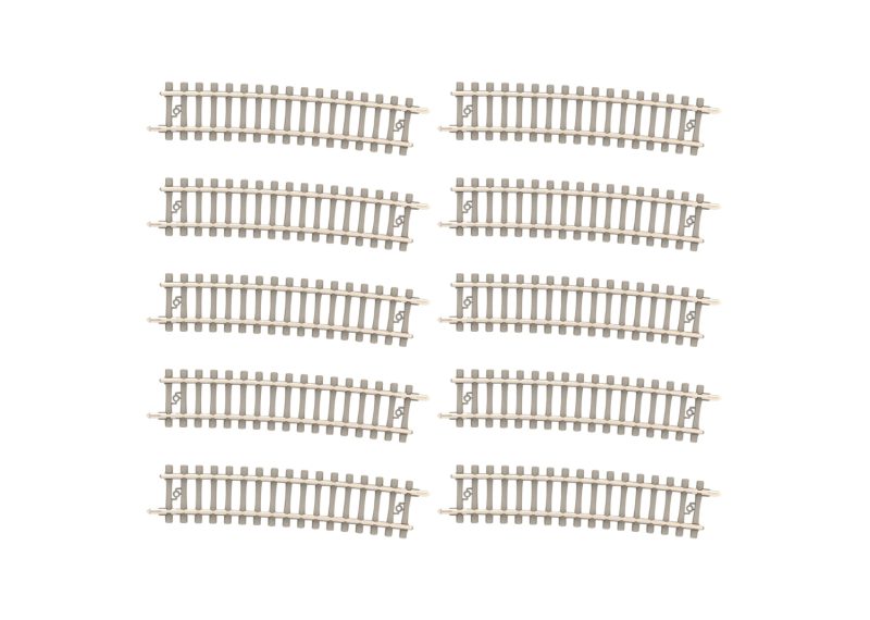 Minitrix Curved Track with Concrete Ties Radius 526.2 mm / 20-3/4" (T14516)