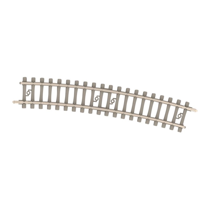 Minitrix Curved Track with Concrete Ties Radius 329.0 mm / 12-15/16" (T14517)