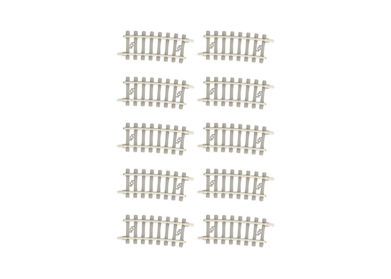Minitrix Curved Track with Concrete Ties Radius 261.8 mm / 10-5/16" (T14519)