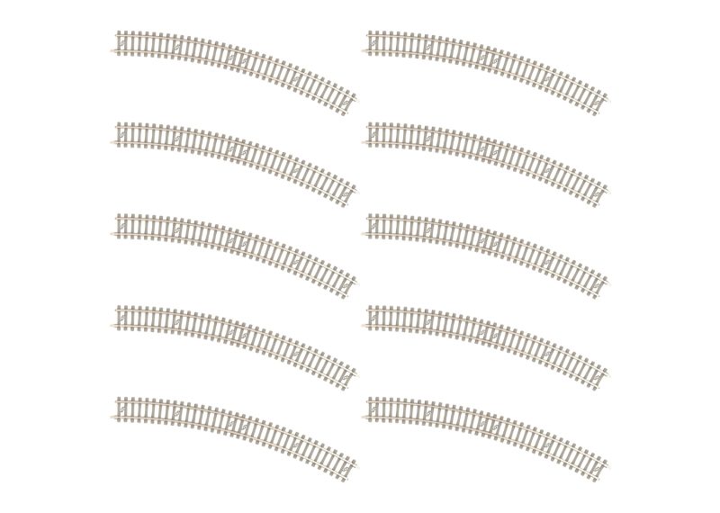 Minitrix Curved Track with Concrete Ties Radius 295.4 mm / 11-5/8" (T14520)
