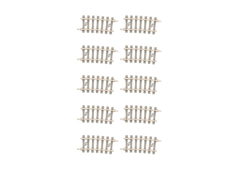 Minitrix Curved Track with Concrete Ties Radius 228.2 mm / 9" (T14526)