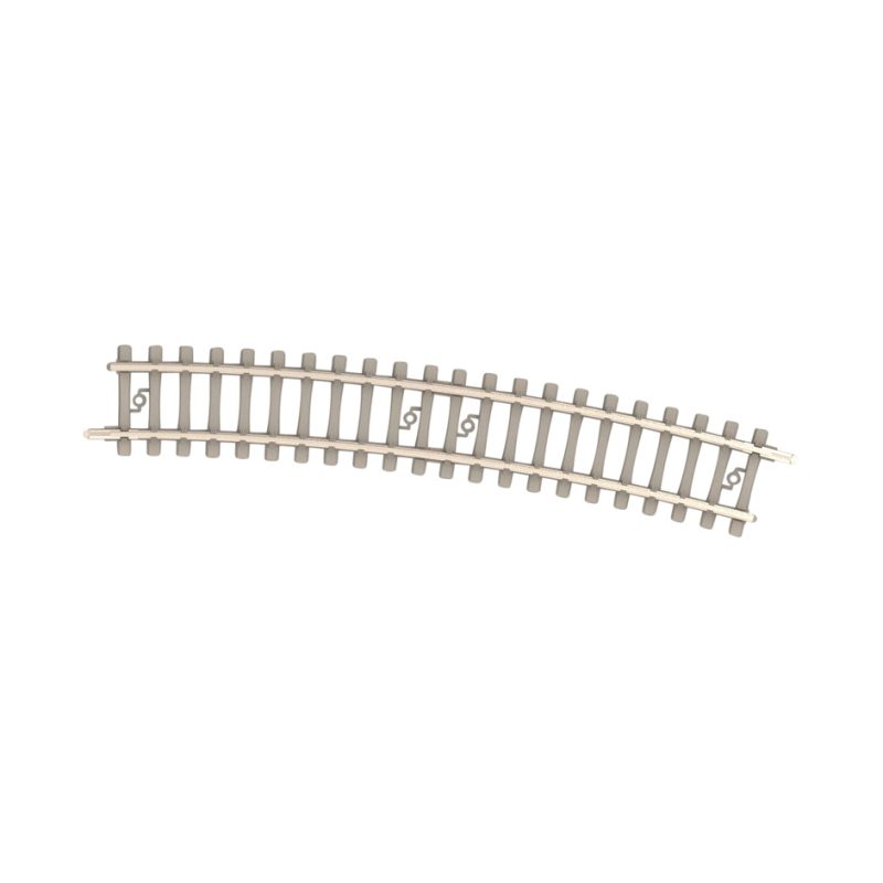 Minitrix Curved Track with Concrete Ties Radius 362.6 mm / 14-1/4" (T14527)