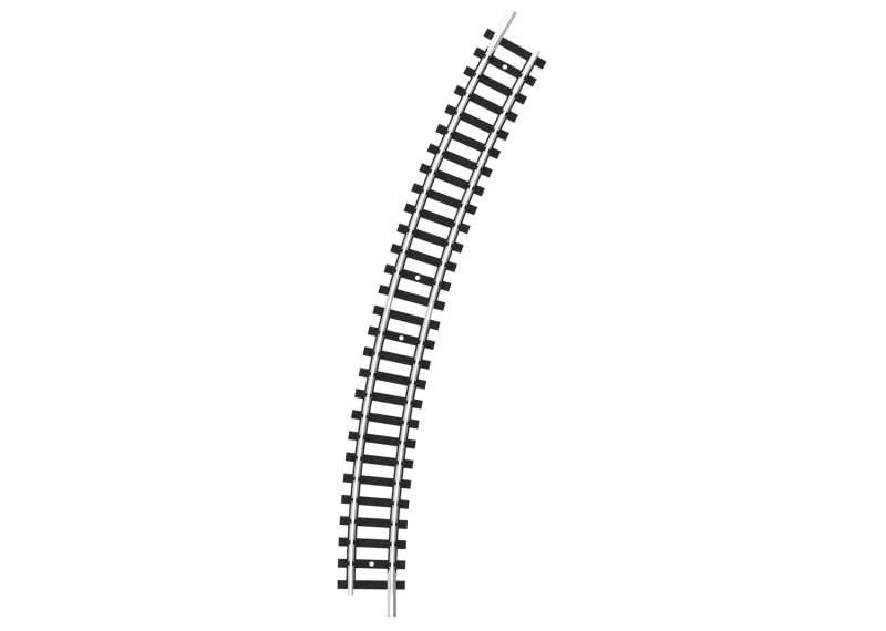 Minitrix Curved Track Radius 261.8 mm / 10-5/16" (T14910)