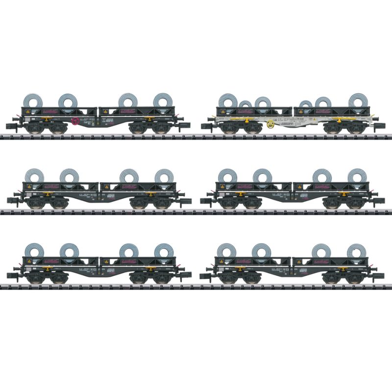 Minitrix "Coil Transport" Freight Car Set (T15080)