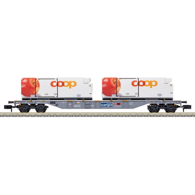 Minitrix "coop®" Container Transport Car (T15495)