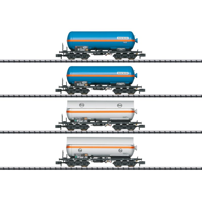 Minitrix "Compressed Gas Tank Car" Car Set (T15538)
