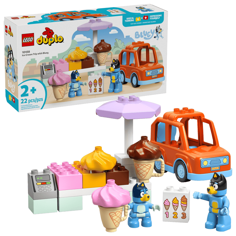 LEGO DUPLO 10458 Ice Cream Trip with Bluey