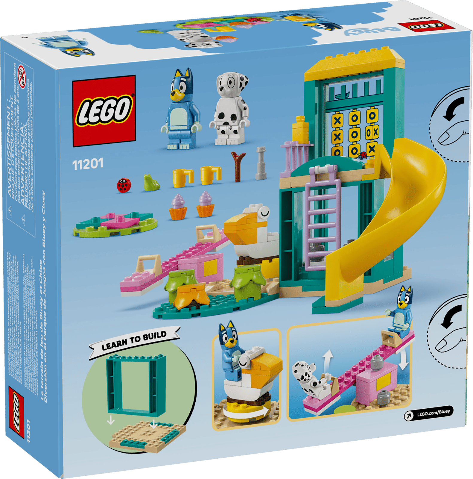 LEGO 11201 Playground Fun with Bluey and Chloe Packaging
