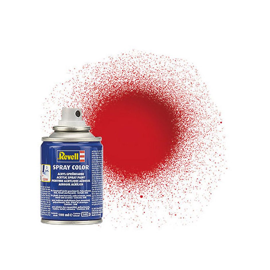 Revell 34131 Aerosol flame red, glossy