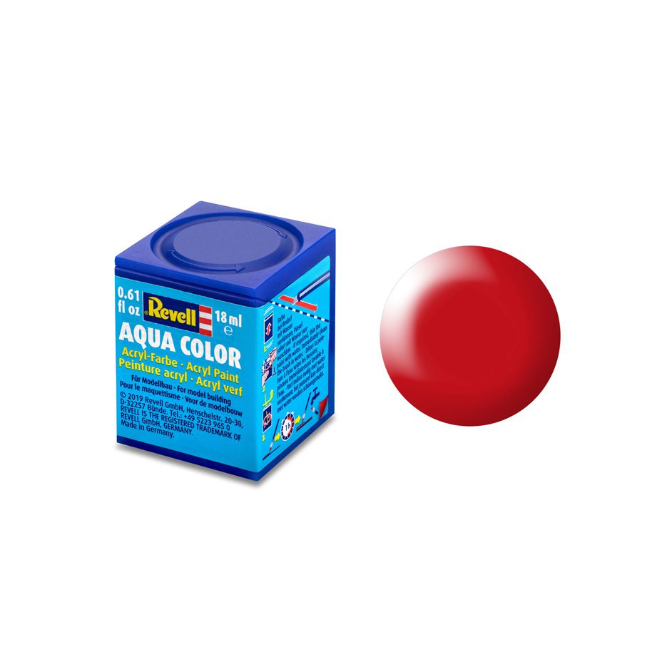 Revell 36332 Aqua Color - Aqua bright red, silk matt