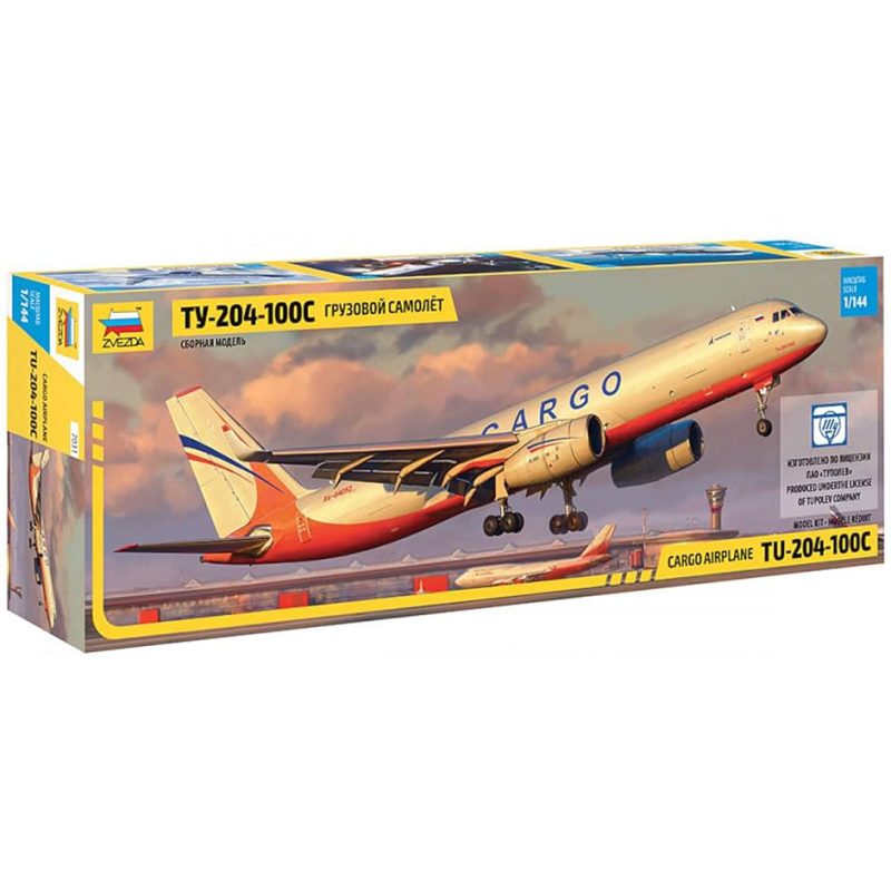 Zvezda 7031 Cargo Airplane TU-204-100C