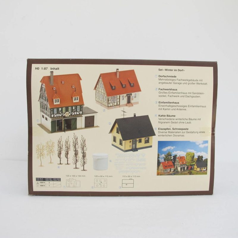 Building kit set ‘Winter in the village’ - Image 5