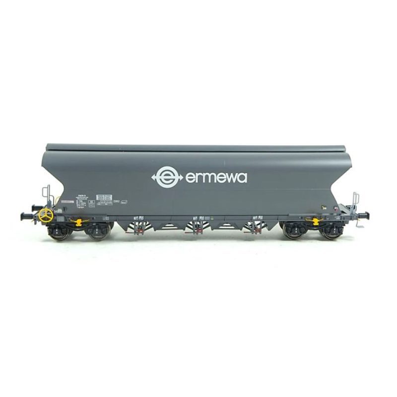 NME212631 Grain Wagon Tagnpps 101 m³, Ermewa, Dark Grey, 8