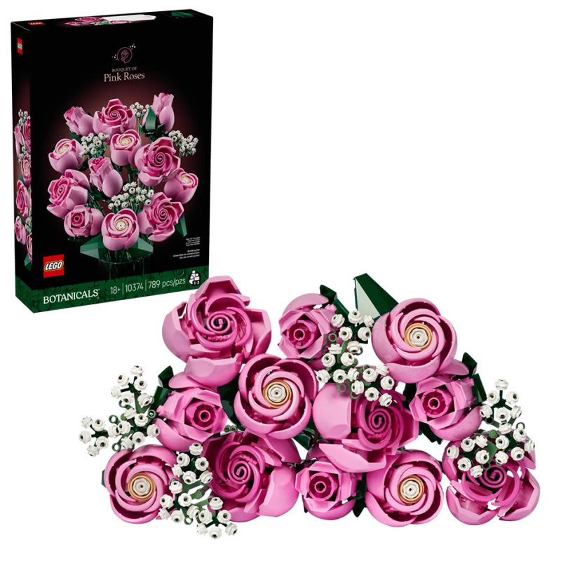 LEGO Botanicals 10374 Bouquet of Pink Roses