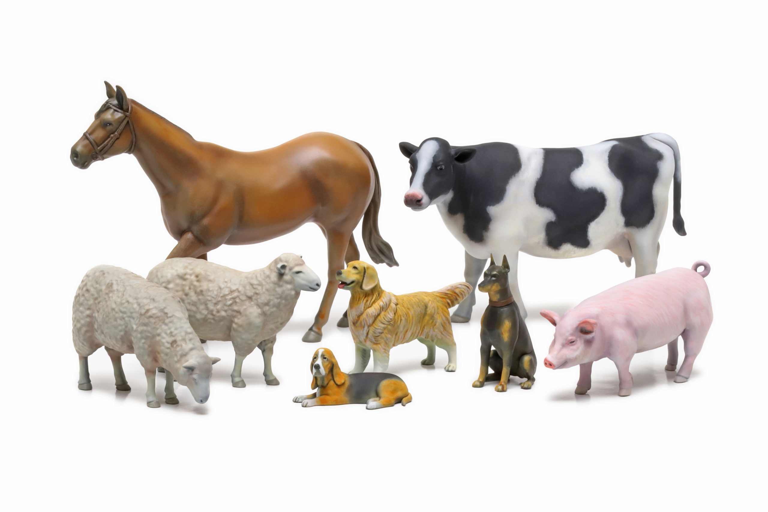 Tamiya 1:35 Livestock Set II 35385