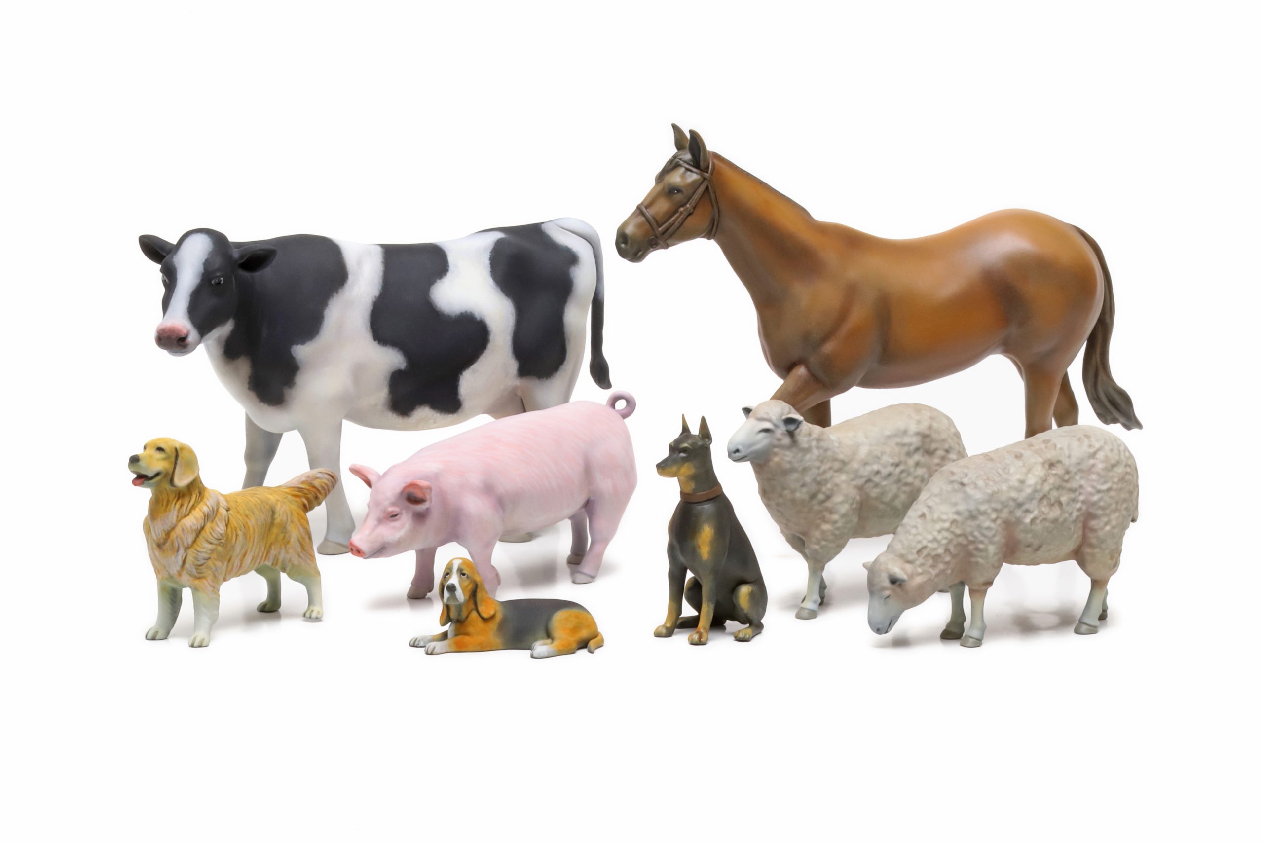 Tamiya 1:35 Livestock Set II 35385