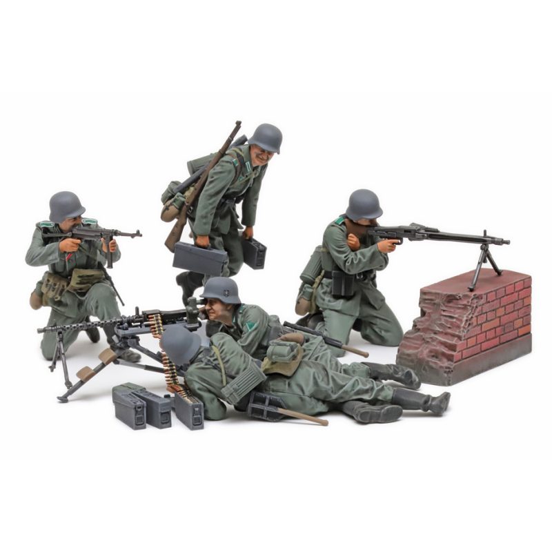 Tamiya 1:35 German MG Team Mid-WWII (35386)