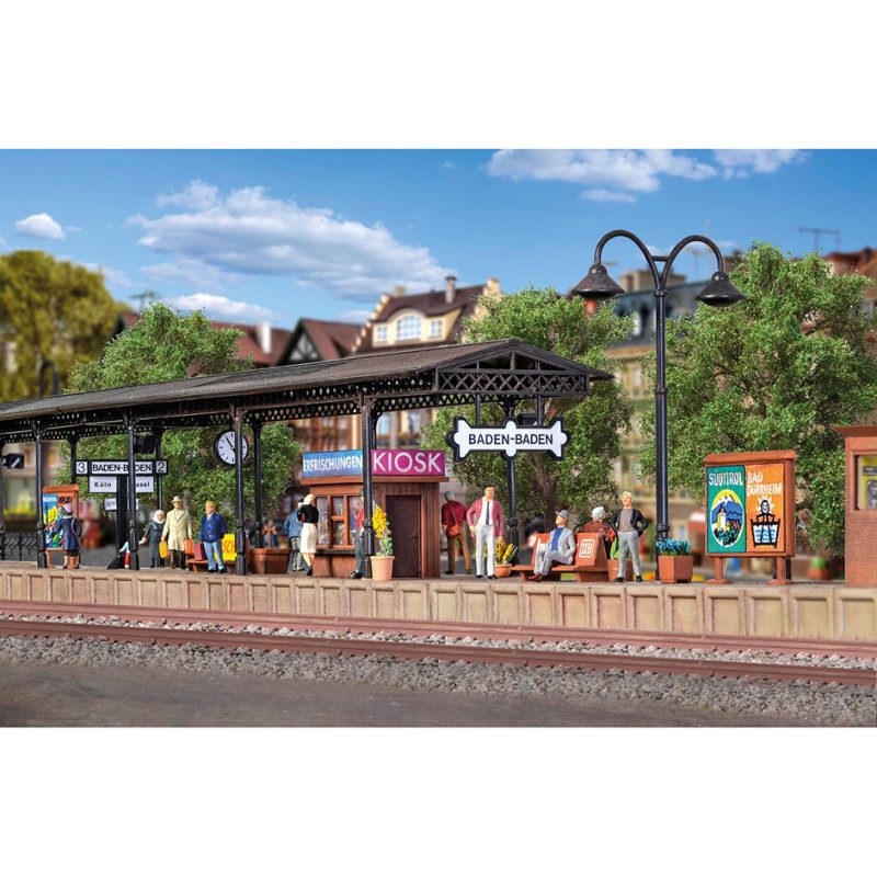 Platform Baden-Baden, six-part, extendible