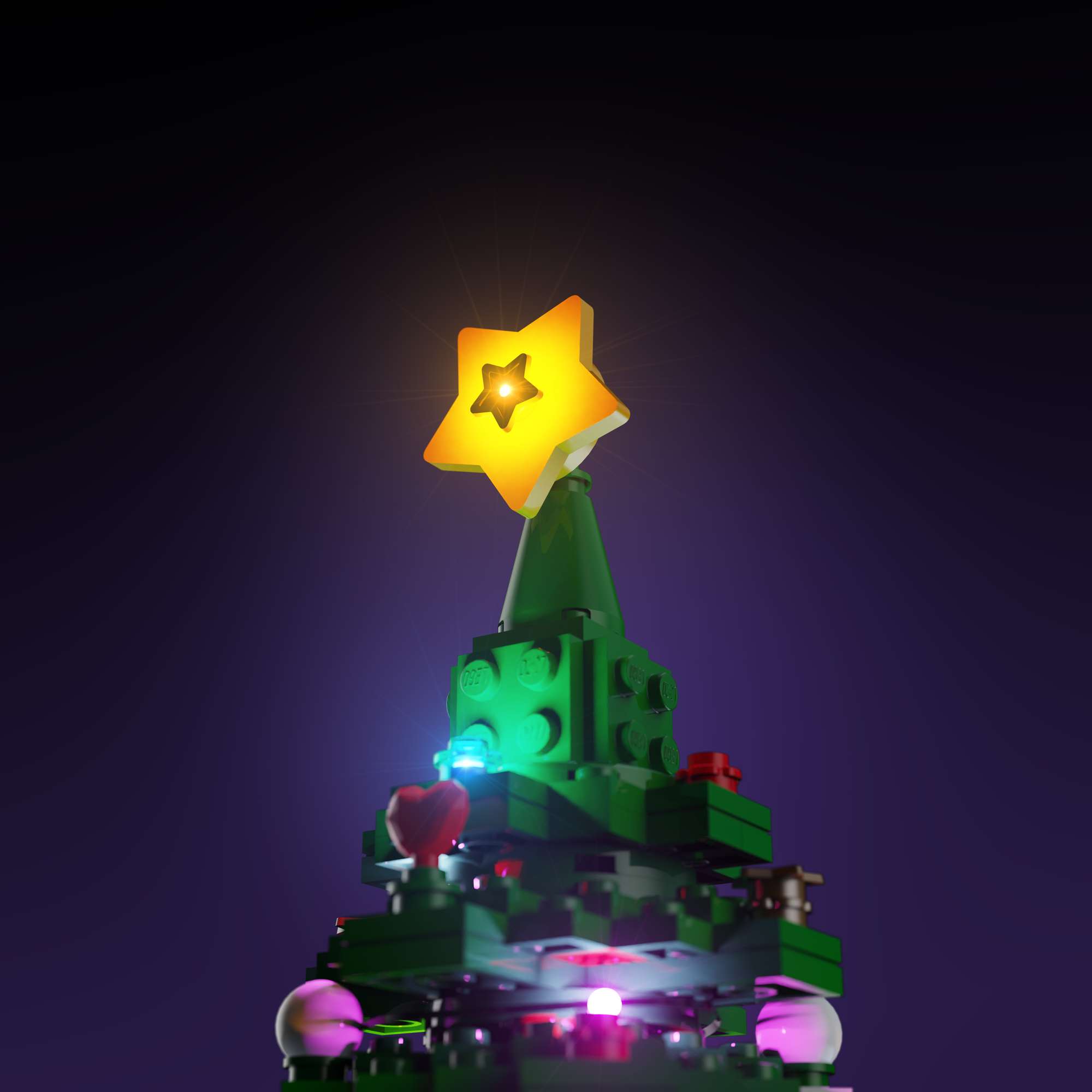 Light My Bricks (LMB) 2.0 Light Kit for LEGO Christmas Tree #40573