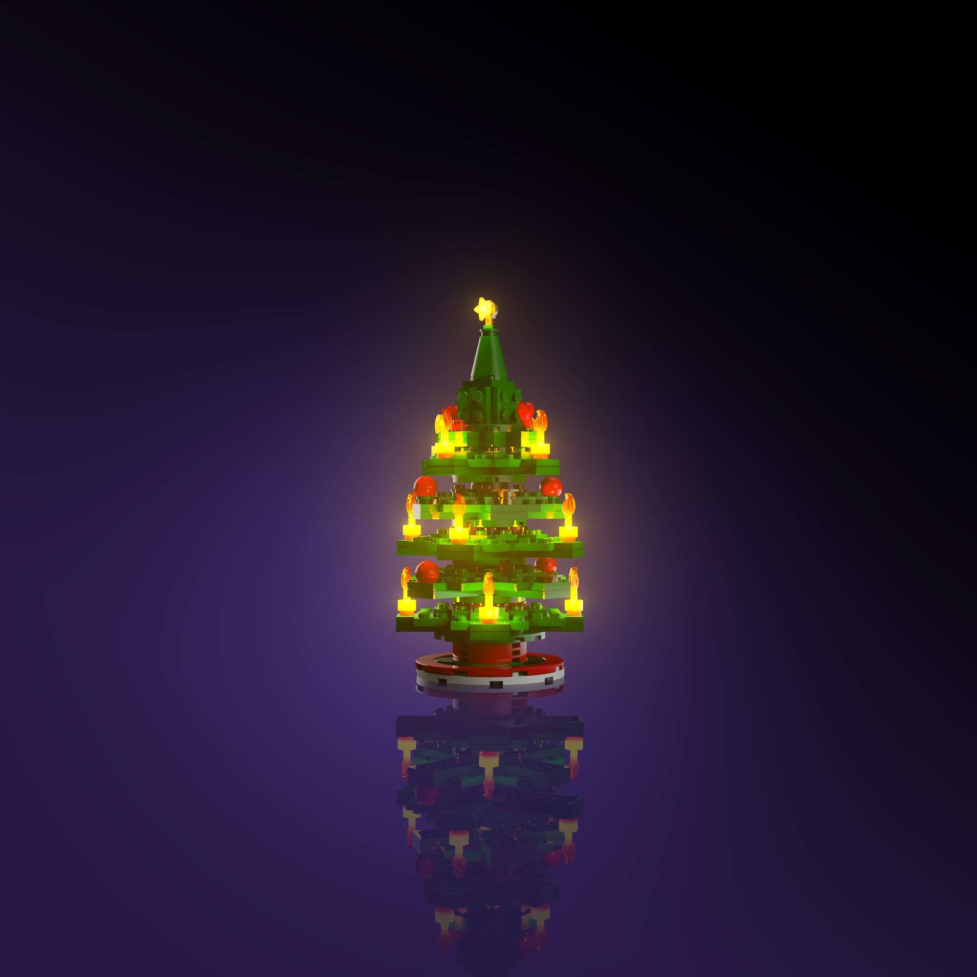 Light My Bricks (LMB) 2.0 Light Kit for LEGO Christmas Tree #40573