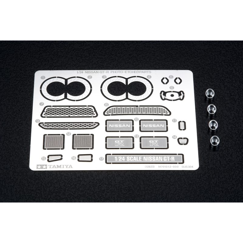 Nissan GT-R Photo-Etched Parts