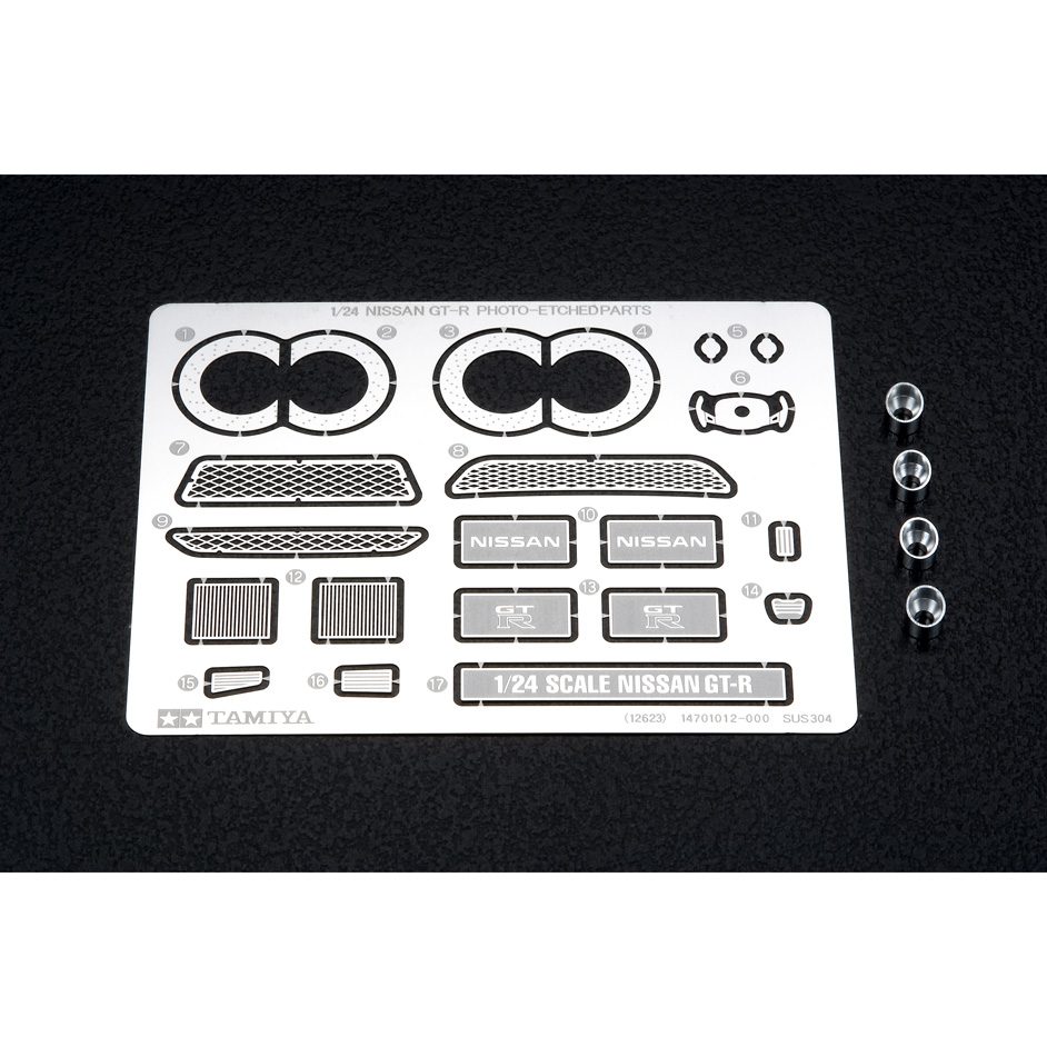Nissan GT-R Photo-Etched Parts