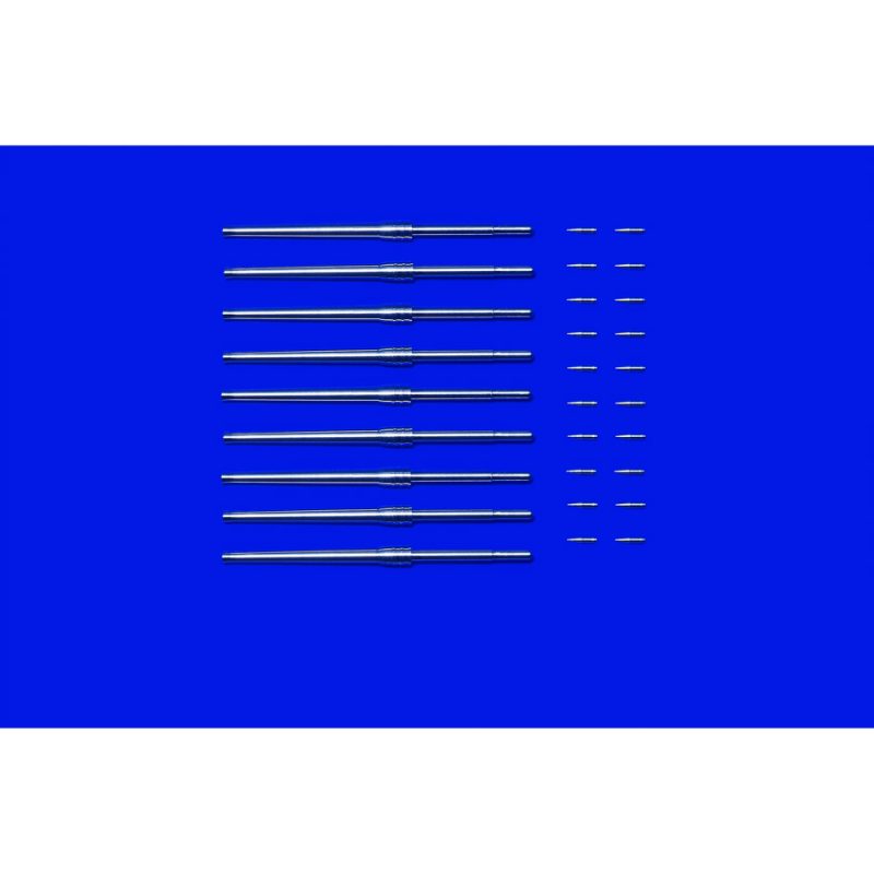 Tamiya 12643 Metal 46cm Gun Barrels & Projectiles