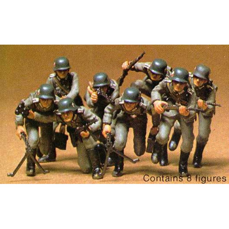 German Assault Troops(Note die cut)