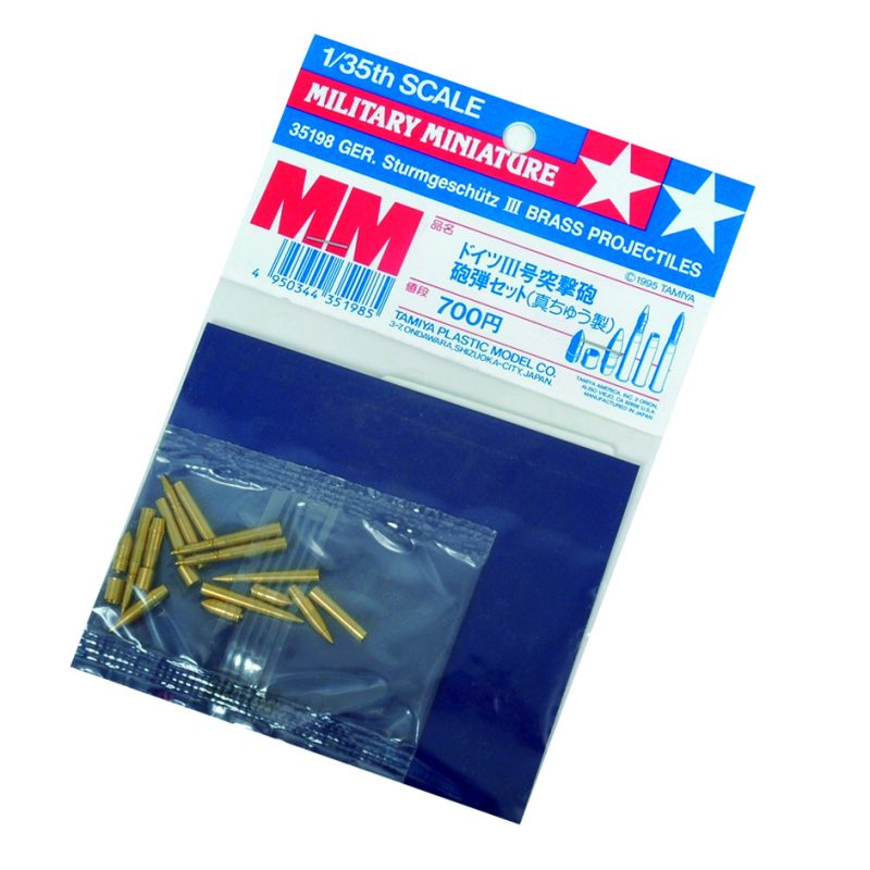Tamiya 35198 StuG III Brass Projectiles