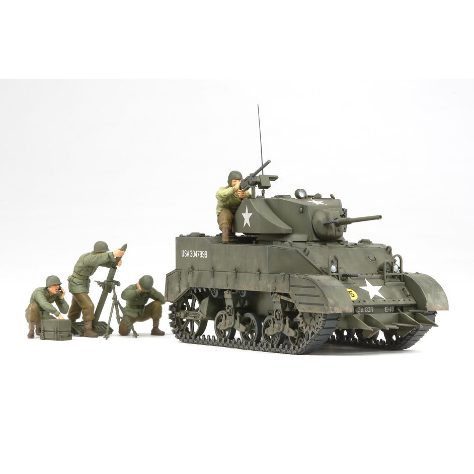 M5A1 w/4 Figures