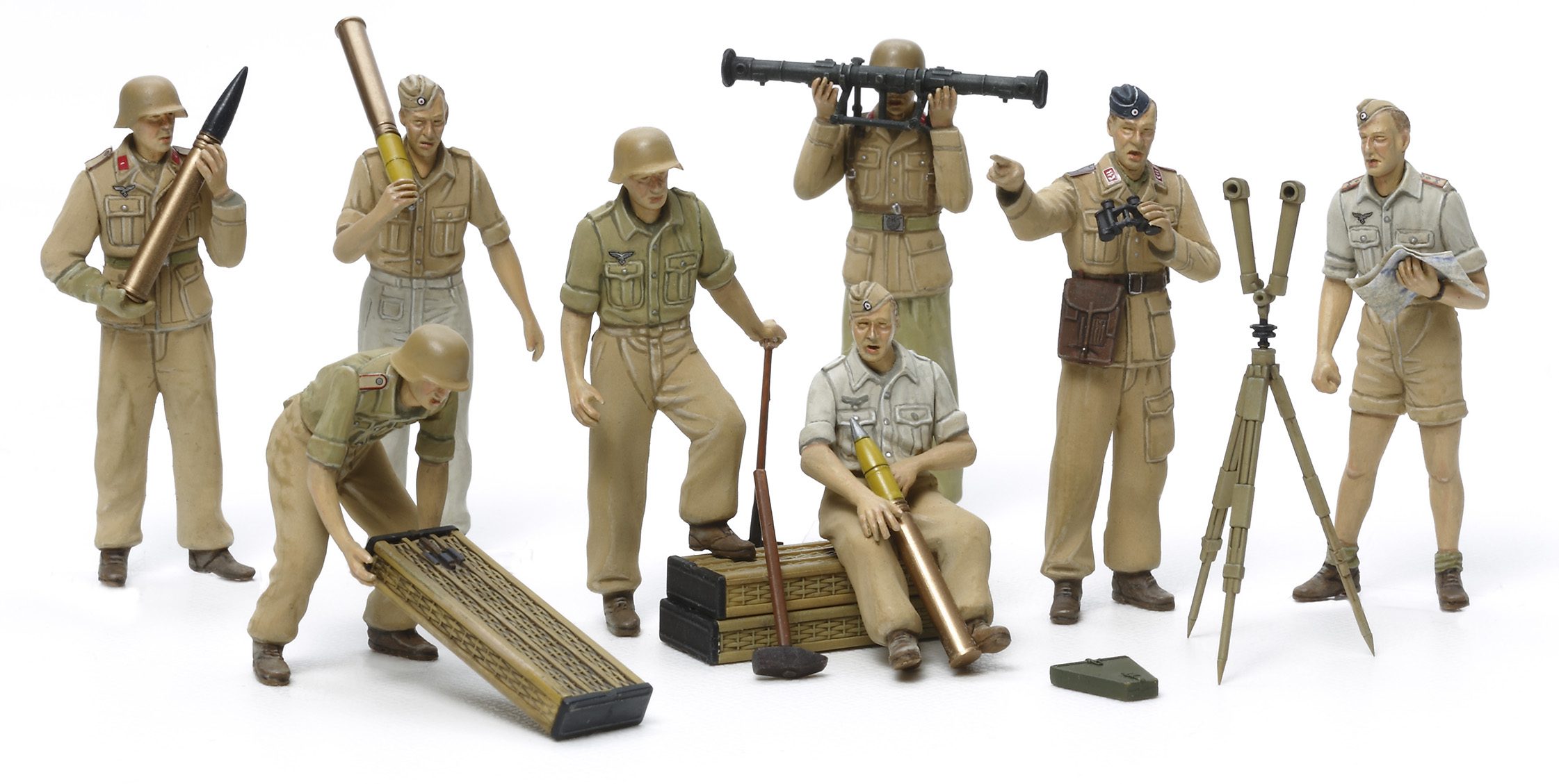 Tamiya 1:35 Africa Luftwaffe Art Crew (35343)