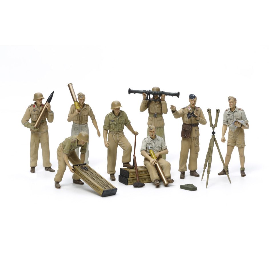 Tamiya 1:35 Africa Luftwaffe Art Crew (35343)