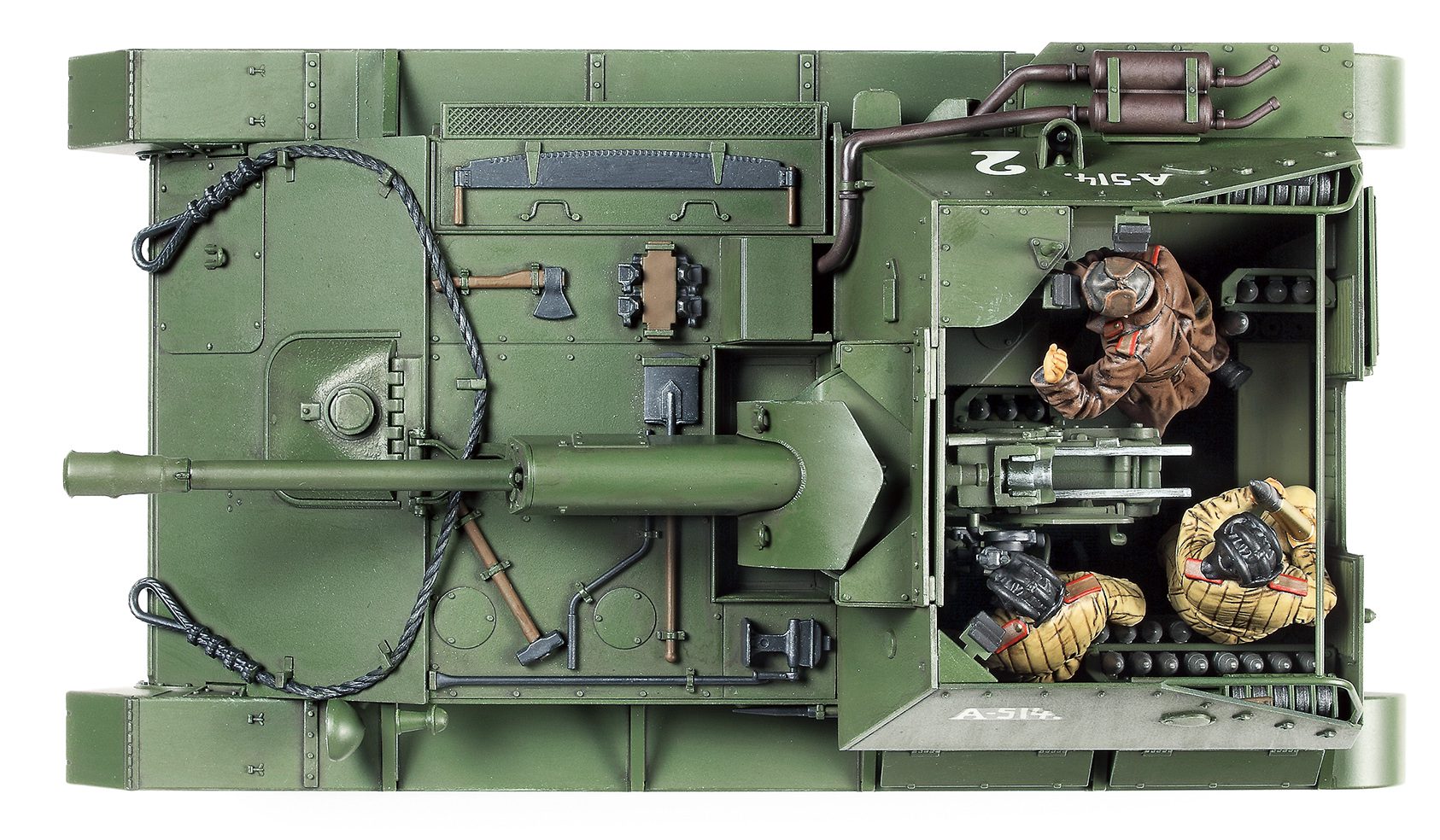 Tamiya 35348 Russian Self-Propelled Gun SU-76M