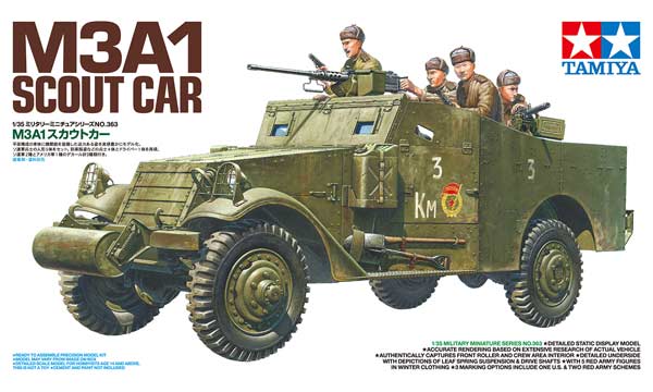 Tamiya 35363 M3A1 Scout Car